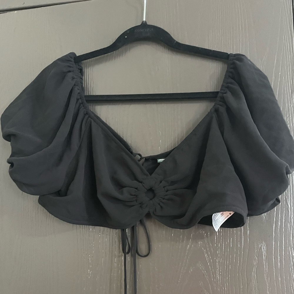 Wild fable top, black 1x